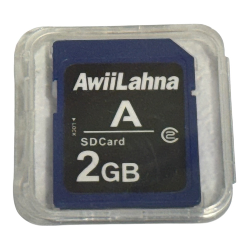 New 2GB SD Card -Premium Low Capacity for Vintage Cameras & CNC Machines In Case